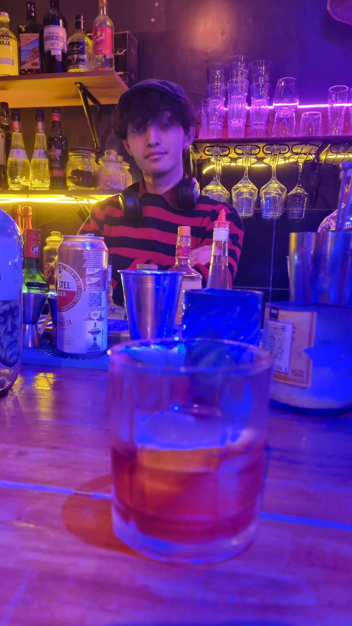 Foto del Negroni de Antiguas Lunas Gato Negro